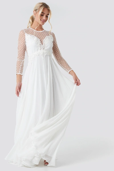 Ida Sjöstedt Alicia Dress - White In Ivory | ModeSens