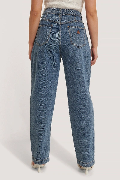 Shop Abrand A Miami Taper Jeans - Blue In Runaway