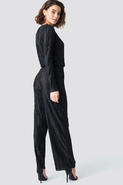 Shop Rut & Circle Pleated Jumpsuit - Black