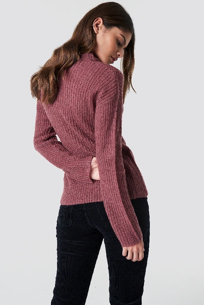 Shop Rut & Circle Kelly Knit - Purple In Old Rose