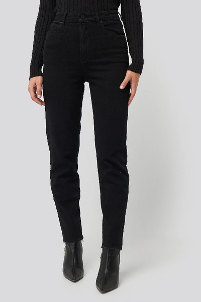 Shop Abrand A 94 High Slim Jeans Black In Dead Of Night