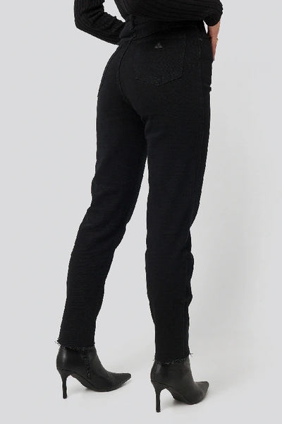 Shop Abrand A 94 High Slim Jeans Black In Dead Of Night