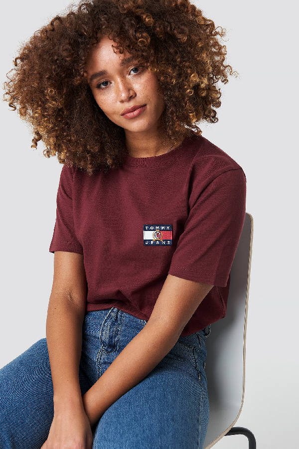 tommy hilfiger crest flag tee