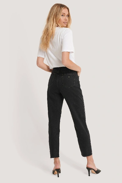 Shop Abrand A 94 High Slim Jeans - Black In Black Box