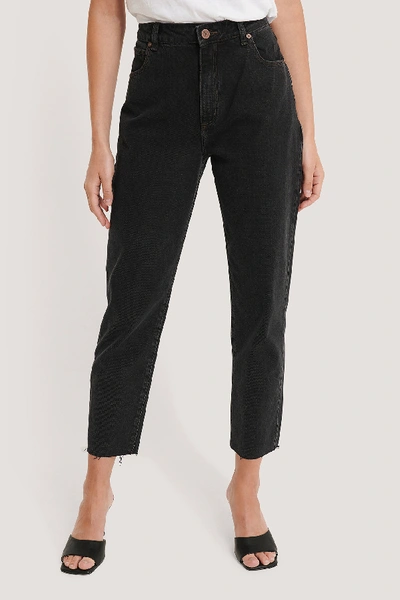 Shop Abrand A 94 High Slim Jeans - Black In Black Box