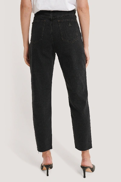 Shop Abrand A 94 High Slim Jeans - Black In Black Box