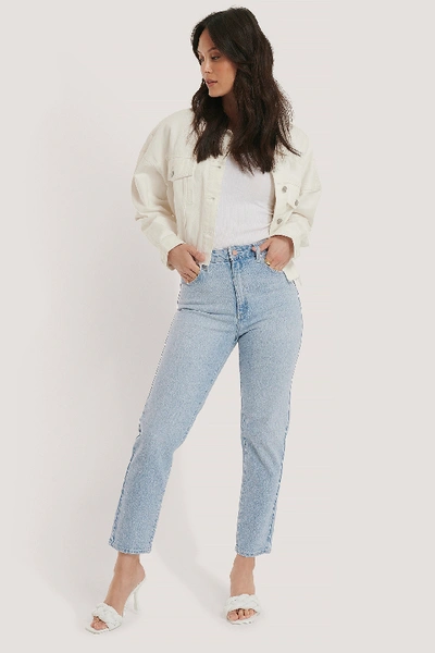 Shop Abrand A 94 High Slim Jeans - Blue In Gina