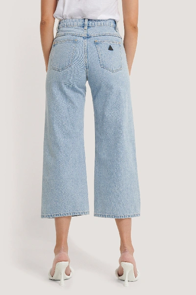 Shop Abrand A Street Aline Crop Jeans - Blue In Walk Away