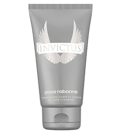 Shop Paco Rabanne Invictus Hair And Body Wash 150ml, Mens