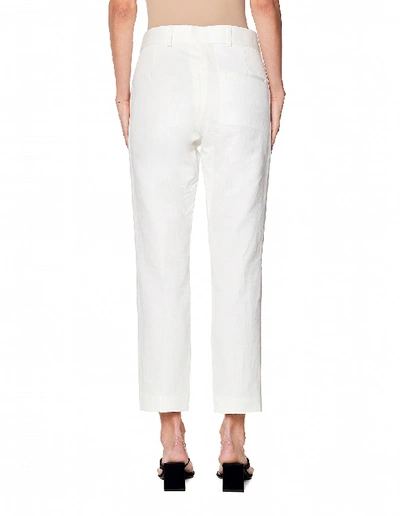 Shop Haider Ackermann White Cotton Trousers