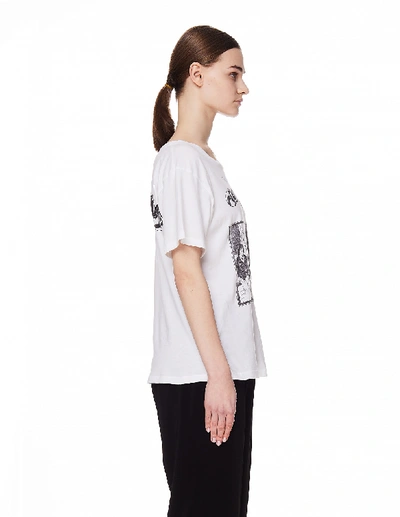 Shop Enfants Riches Deprimes Rolling With Enfants White Cotton T-shirt