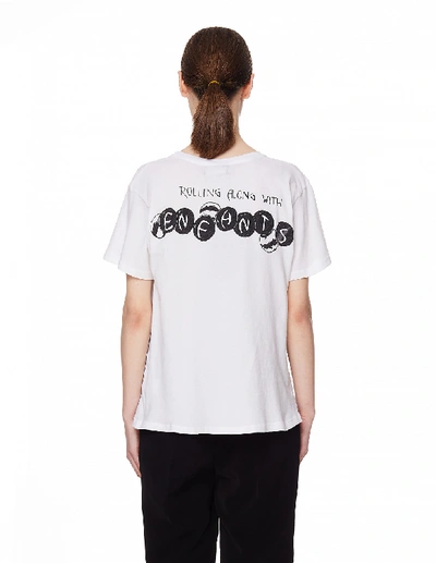 Shop Enfants Riches Deprimes Rolling With Enfants White Cotton T-shirt