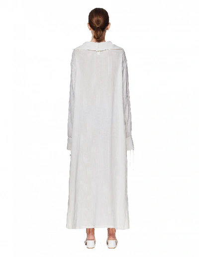 Shop Ann Demeulemeester White Maxi Dress