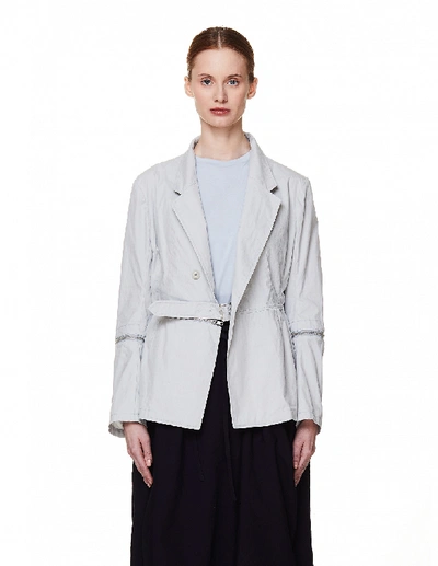 Shop Y's Light Grey Cotton Jacket