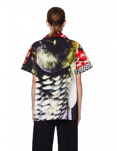 Shop Maison Margiela Cotton Cherry Printed Shirt In Multicolor