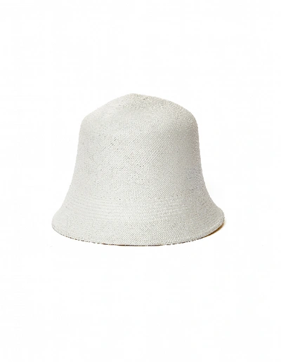Shop Y's White Toquilla Hat