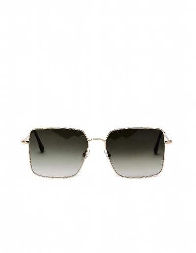Shop Andy Wolf Golden Anne Sunglasses