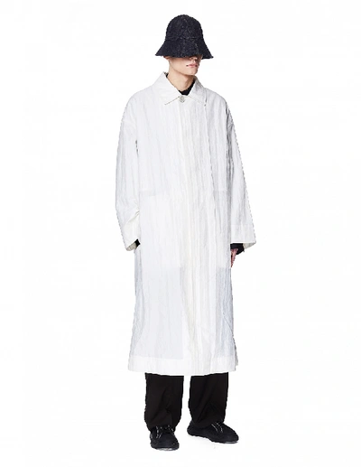 Shop Jil Sander Off-white Axel Coat