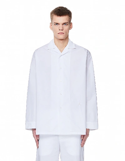 Shop Jil Sander White Cotton Pajamas