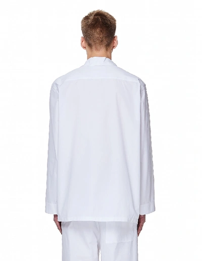 Shop Jil Sander White Cotton Pajamas