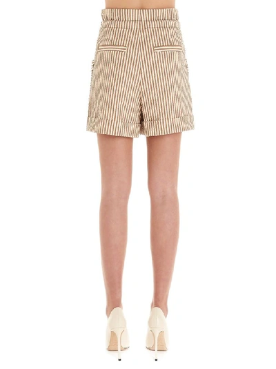 Shop Brunello Cucinelli Women's Multicolor Cotton Shorts