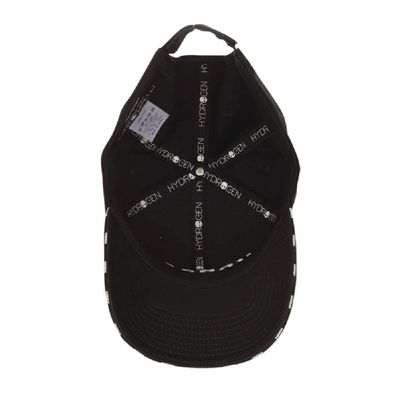 Shop Hydrogen Black Cotton Hat