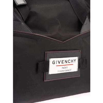 Shop Givenchy Black Polyamide Briefcase