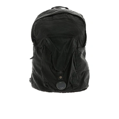 Shop C.p. Company Black Polyamide Backpack