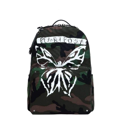 Shop Valentino Multicolor Fabric Backpack
