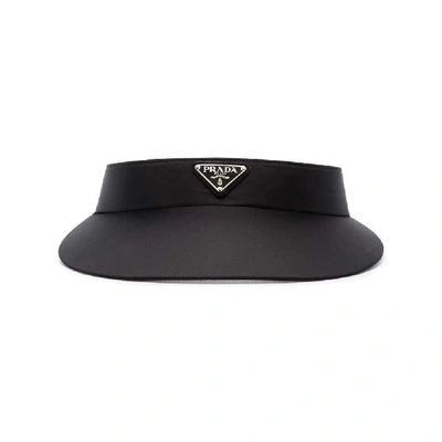 Shop Prada Black Hat