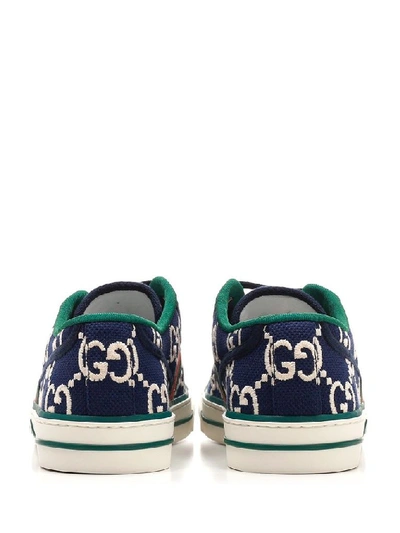 Shop Gucci Blue Sneakers