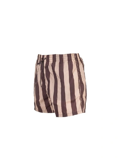 Shop Fendi Beige Polyester Trunks