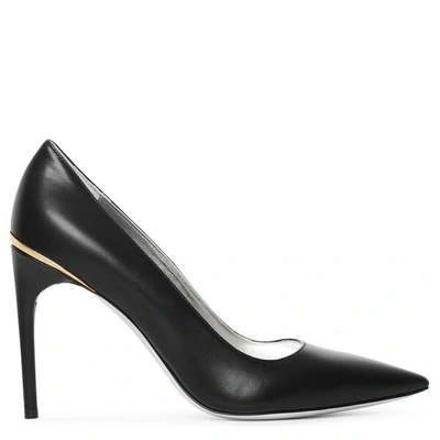 Shop Givenchy Black Leather Pumps