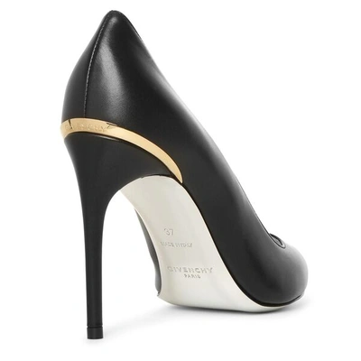 Shop Givenchy Black Leather Pumps