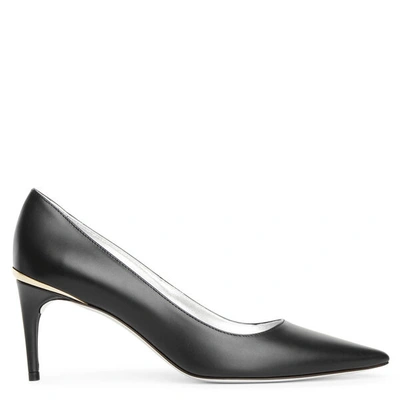 Shop Givenchy Black Leather Pumps