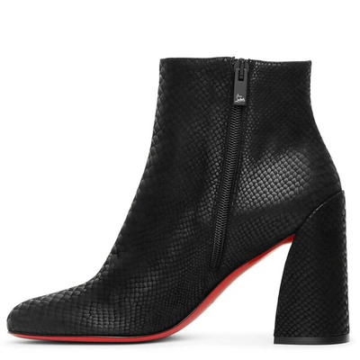 Shop Christian Louboutin Turela 85 Nubuck Ankle Boots