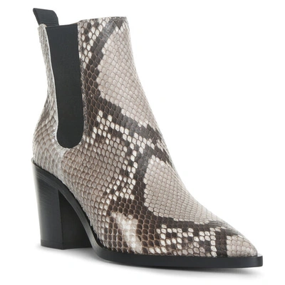 Shop Gianvito Rossi Romney Natural Snake Ankle Boots