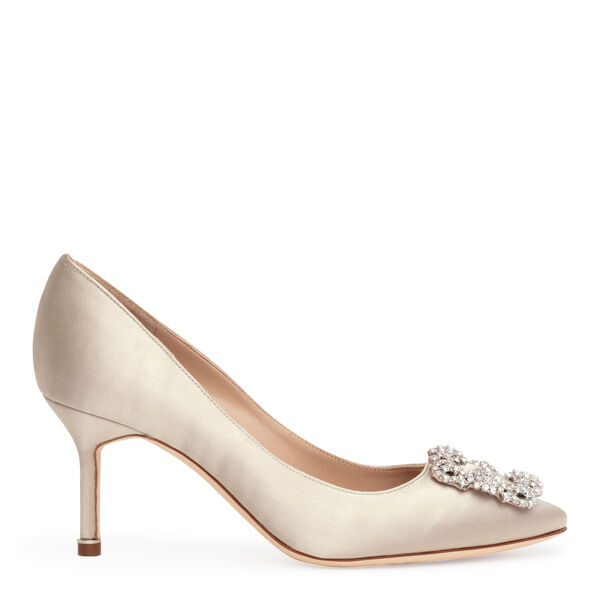 manolo white pumps