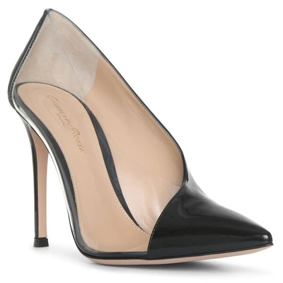 Shop Gianvito Rossi Deela 105 Black Patent Leather Pumps