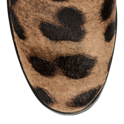 Shop Christian Louboutin Marchacroche Leopard Boots