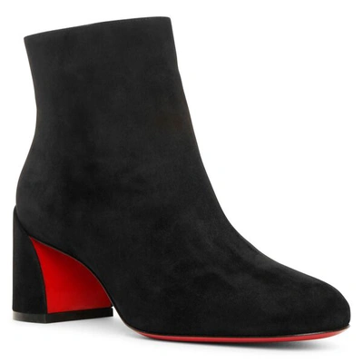 Shop Christian Louboutin Turela 55 Suede Ankle Boots
