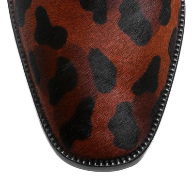 Shop Christian Louboutin Marmada Flat Leopard Boots