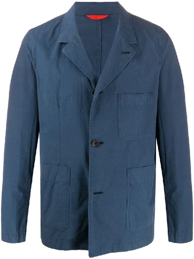 Shop Ps By Paul Smith Chore Single-breasted Blazer In Blue