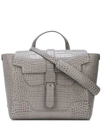 Shop Senreve Maestra Shoulder Bag In Grey