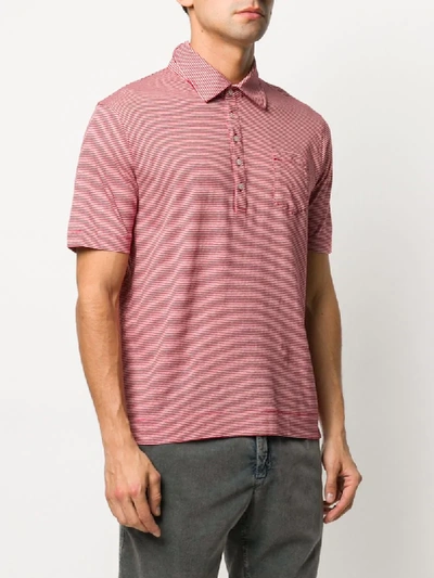 MASSIMO ALBA STRIPED POLO SHIRT 