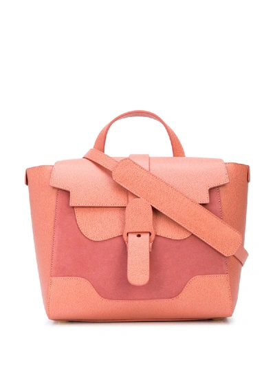Shop Senreve Midi Maestra Shoulder Bag In Pink
