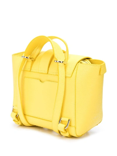 Shop Senreve Mini Maestra Shoulder Bag In Yellow