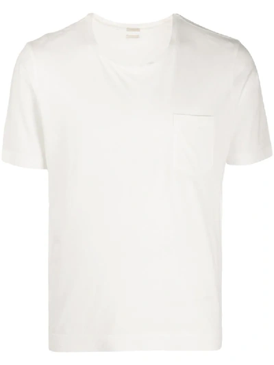 Shop Massimo Alba Classic T-shirt In White