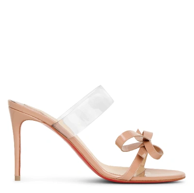 Shop Christian Louboutin Just Nodo 85 Patent Sandals