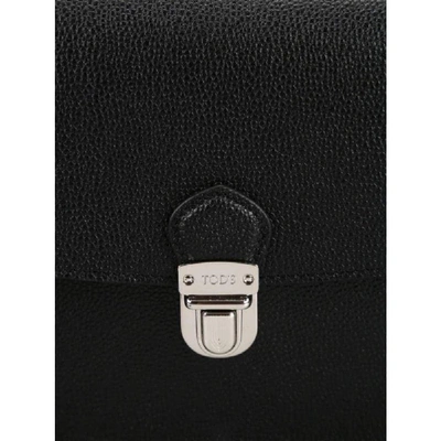 Shop Hogan Black Leather Document Holder